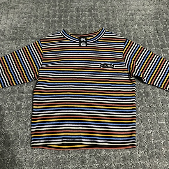 SCULPTOR Stripe Strike Tee - Picture 1 of 3